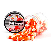 Бойлы вафтерсы GBS WAFTERS Клубника со Сливками 8x10мм