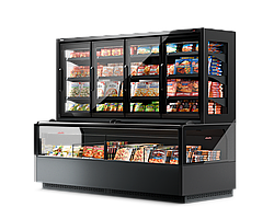 Комбинированная шкаф-бонета Dazzl Omega H210 торц -22…-18 (с боковинами)