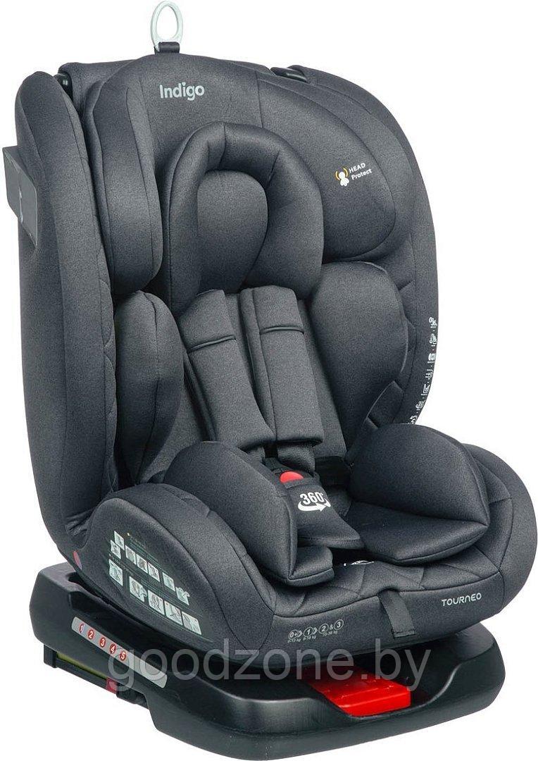 Детское автокресло Indigo Tourneo Isofix (черный)