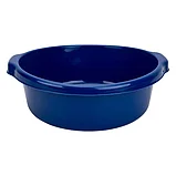 Таз круглый с ручками МУЛЬТИ 10 литров синий MPG8454, фото 2
