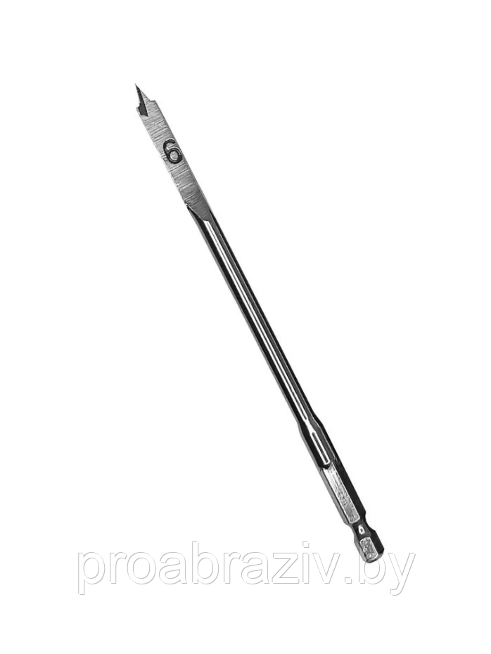Сверло по дереву 6х152мм 1/4" Vertextools