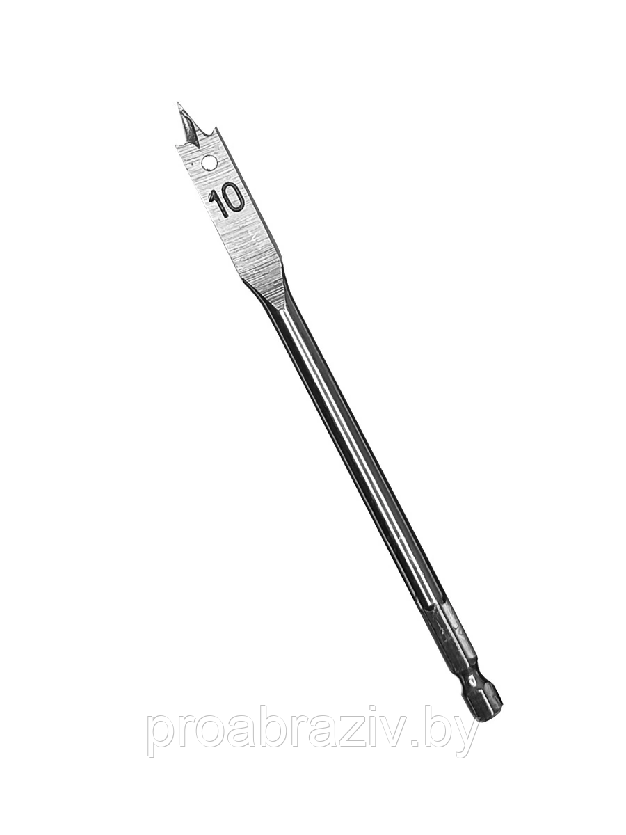 Сверло по дереву 10х152мм 1/4" Vertextools