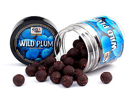 Бойлы вареные GBS насадочные Wild Plum Дикая слива 15мм