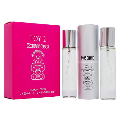 Парфюмерный набор Toy 2 Bubble Gum Moschino / edp 3*20 ml