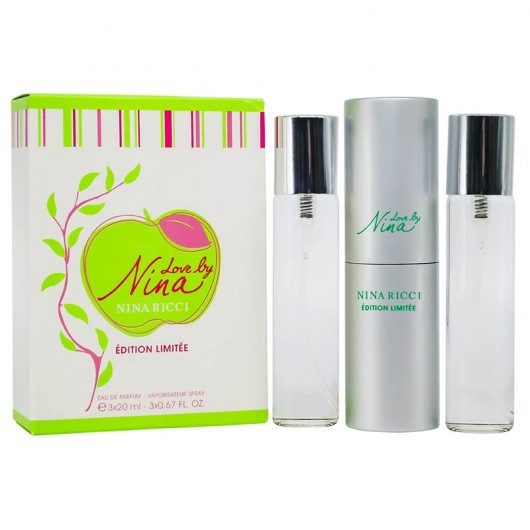 Парфюмерный набор Nina Ricci Love by Nina / edp 3*20 ml