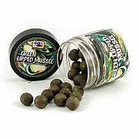 Бойлы вареные GBS насадочные GREEN LIPPED MUSSEL Зеленогубая мидия 15мм