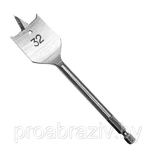 Сверло по дереву 32х152мм 1/4" Vertextools