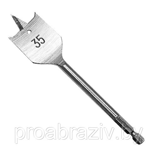 Сверло по дереву 35х152мм 1/4" Vertextools
