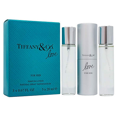Парфюмерный набор Tiffany &  ̶C̶o̶  Love / edp 3*20 ml