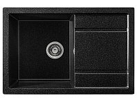 Мойка кухонная GERHANS B27 черная 750*505