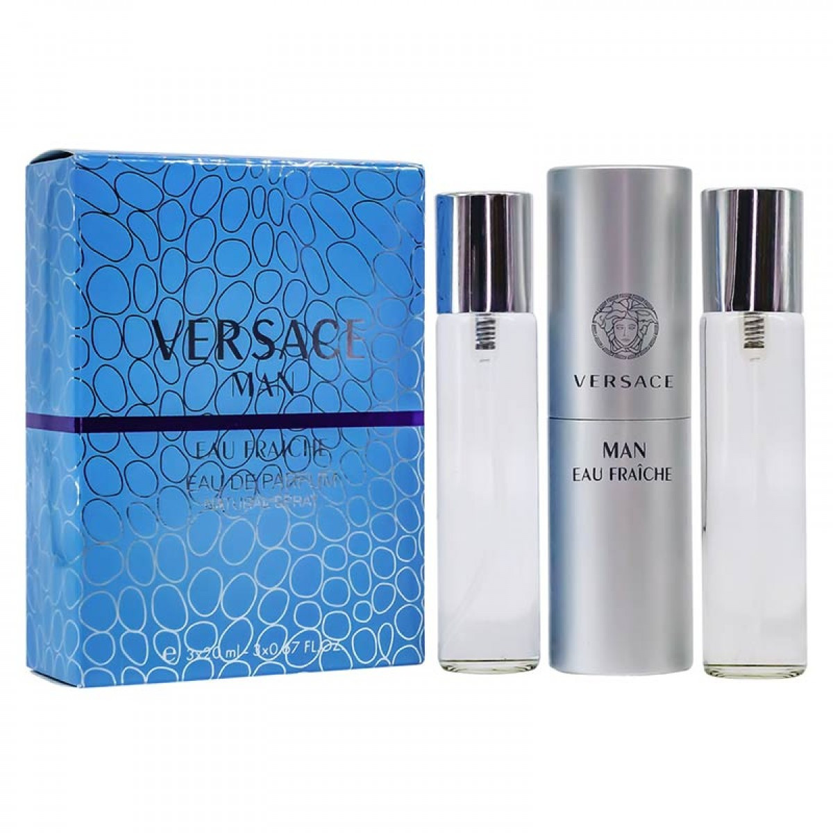 Парфюмерный набор Versace Man Eau Fraiche / edp 3*20 ml