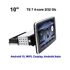10" Android магнитола с поворотным экраном Qled TS7 2/32GB