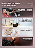 Подушка для сна 30х35 см с гречневой лузгой, однокамерная, фото 2