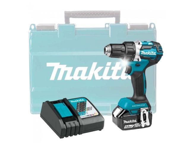 Аккум. дрель-шуруповерт MAKITA LXT DDF484RT в кейсе
