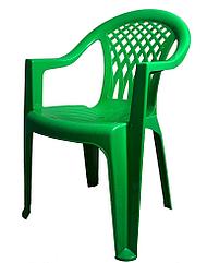 Кресло пластиковое Bimaplast зеленое