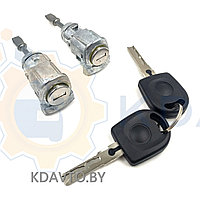 Личинка двери Шкода Октавия А4 комплект (2шт) Skoda Octavia I (1U2,1U5) 1996-10г.