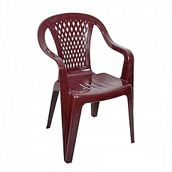 Кресло пластиковое Bimaplast коричневое