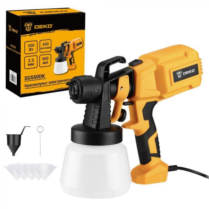 Краскопульт электрический DEKO SG550DK
