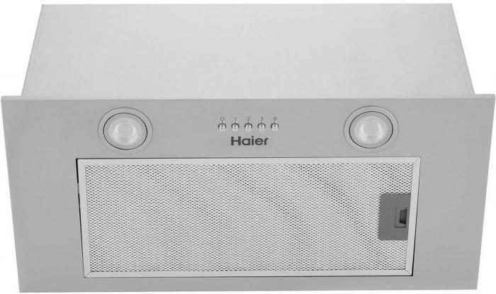 Встраиваемая вытяжка HAIER HVX-BI671X, управление кнопочное, нержавеющая сталь [td0035637ru]
