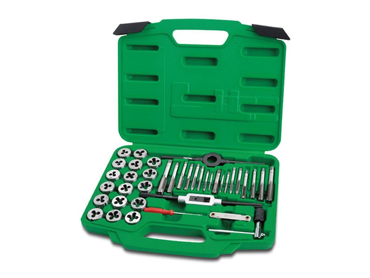 Набор метчиков и плашек Профессиональный (40 предметов)