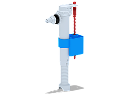 Арматура боковая G 3/8" с пластиковым штуцером WC5030