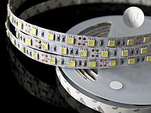 Cветодиодная лента SMD 5050 60LED 14,4W 12V IP33 White LUX