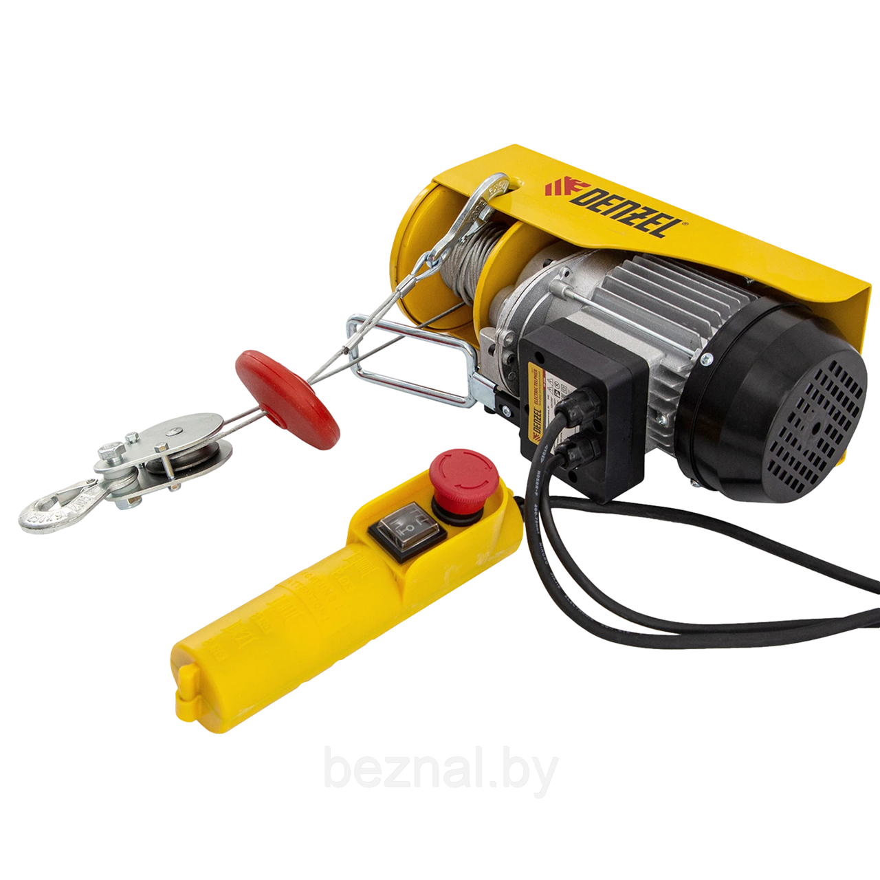 Тельфер электрический TF-250, 0.25 т, 540 Вт, высота 12 м, 10 м/мин Denzel