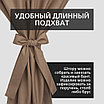 Уличная штора для беседки Петли на липучках 140X200 Какао, фото 6