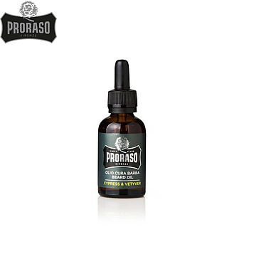 Масло для бороды PRORASO Cypress & Vetyver 30мл