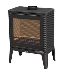 Fireway SOLO-2 (стекло с шелкографией) печь-камин