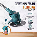 Триммер садовый аккумуляторный Makita (Газонокосилка) 2 АКБ, фото 4