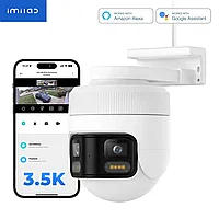 Интеллектуальная наружная камера IMILAB EC6 Panorama с разрешением 3,5K и углом обзора 180°B2046