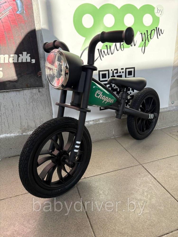 Беговел Chopper CH3G (зеленый) Надувные колеса 12 дюймов