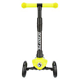 Складной самокат трехколесный Slider Stile1Y (желтый) колеса со светом, фото 2