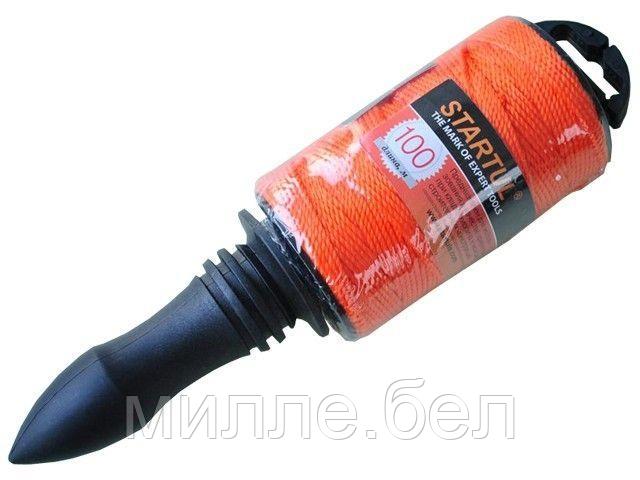 Шнур нейлоновый на катушке 100м STARTUL MASTER (ST1200-100) (разметочный)