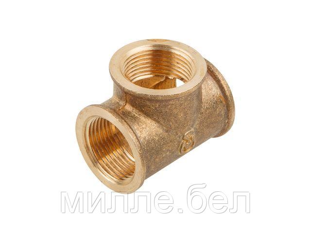 Тройник 1/2" вн.-вн.-вн., Цветлит (ЦРБ0014)