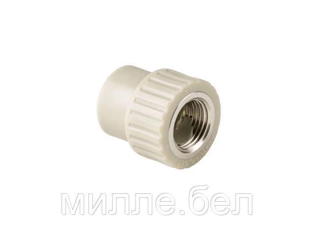 Муфта ПП комб. вн. 32х1", сер. РТП (РосТурПласт)