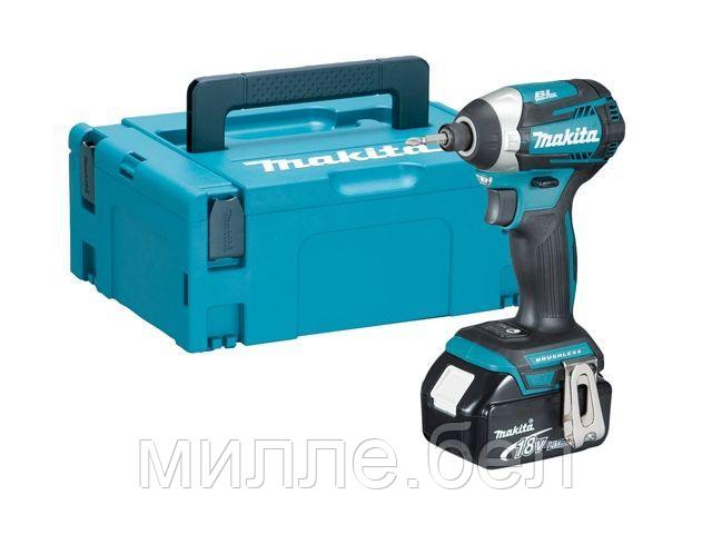 Аккум. шуруповерт MAKITA LXT DTD 154 RFE в чем. (18.0 В, 2 акк., 3.0 А/ч Li-Ion, 3 скор., 175 Нм, шурупы до 13