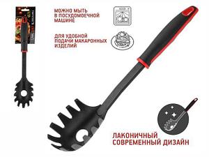 Ложка для спагетти, CHEF, черная, PERFECTO LINEA