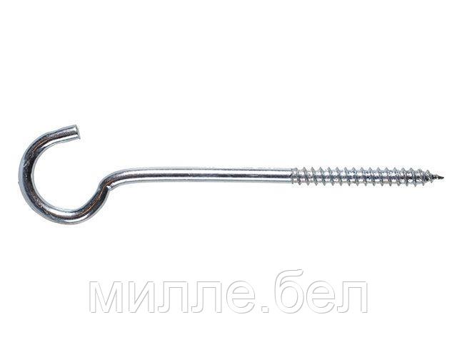 Крючок 4.0х40 мм С-образный, цинк (10 шт в зип-локе) STARFIX