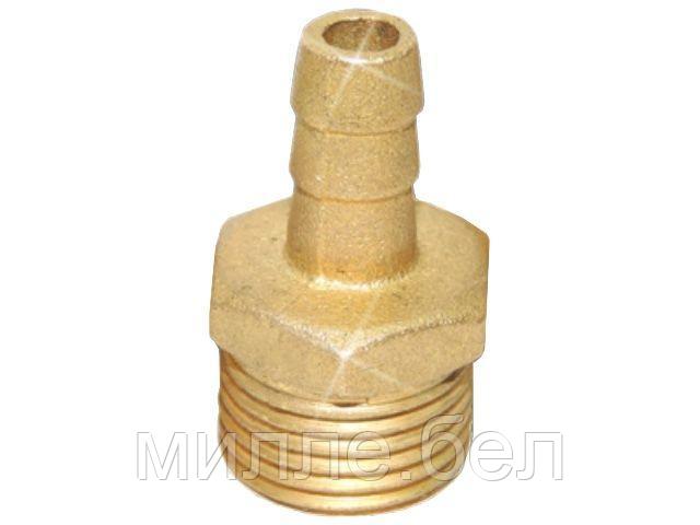 Соединение 1/2" нар. х елочка 10 мм, Цветлит (ЦРБ0154)