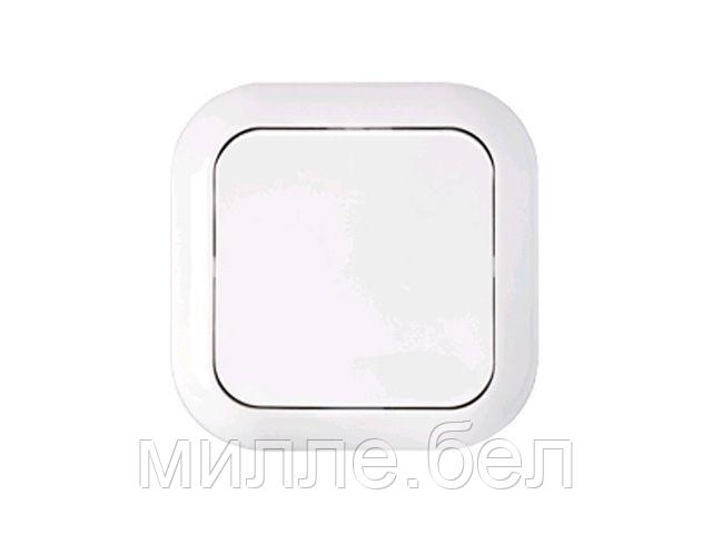 Выключатель 1 клав. (cкрытый, 6А) белый, Гармония, BYLECTRICA