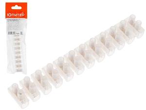 Зажим винтовой ЗВИ-30А (16мм2) 12 пар ПЭ Юпитер (клеммная колодка, 16 мм2) (ЮПИТЕР)