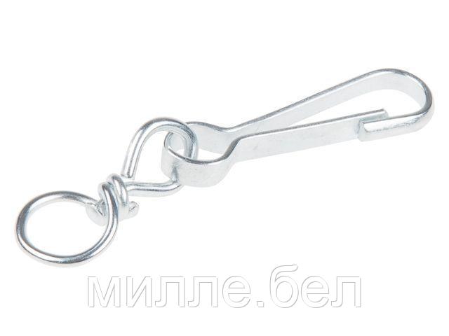 Карабин с вертлюгом тип А 100 мм (25 шт. в пакете) STARFIX