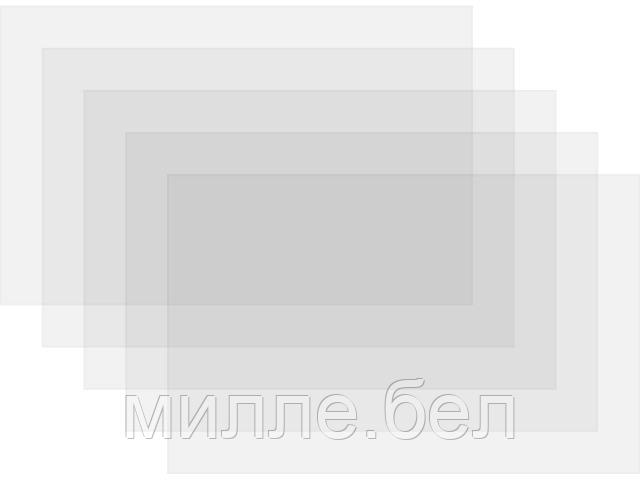 Стекло защитное внутреннее к щитку сварщика 106*67, упак/5шт, (пр-во РФ) DGM (для DGM V7000)