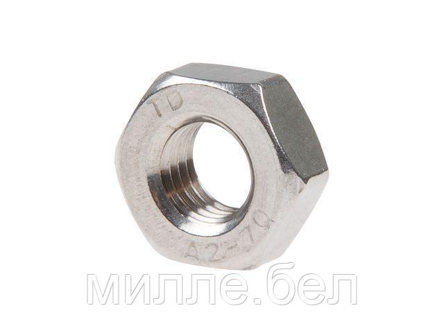 Гайка М12 шестигр., нерж.сталь (А2), DIN 934 (50 шт) (STARFIX)