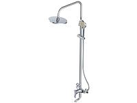 Душевая система (Lt) D40, серия JAS AV Engineering (Короткий излив, длина 78 мм, лейка и шланг в комплекте,