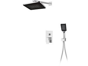 Душевая система (Lt) D35, серия Lily хром, a-five (Встраиваемый, Излива нет, высота 1000 - 1000 мм.)