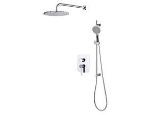 Душевая система (Lt) D35, серия Lotus хром, a-five (Встраиваемый, Излива нет, 1000 - 1200 мм.)