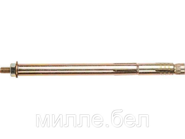 Анкер с гайкой двухраспорный М10х14х250 мм (20 шт. в карт. уп.) STARFIX